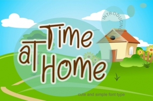 Time at Home Font Download