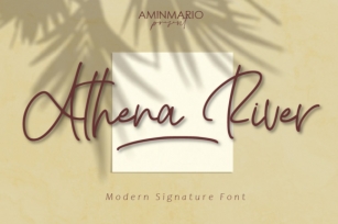Athena River Font Download