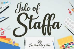 Isle of Staffa Font Download
