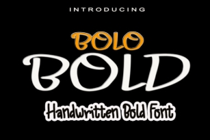 Bolo Bold Font Download
