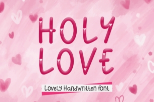 Holy Love Font Download