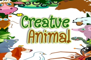 Creative Animal Font Download