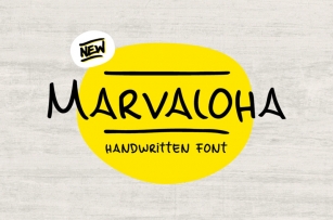 Marvaloha Font Download