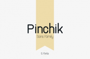 Pinchik Sans Family (5 fonts) - 50% Font Download