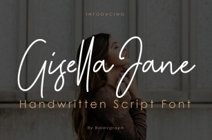 Gisella Jane Handwritten Script Font Download