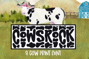 CowsRock Font Download