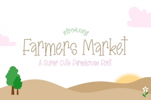 Farmers Market Font Font Download