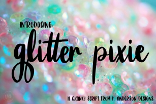 Glitter Pixie Font Download