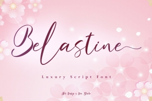 Belastine Wedding Script Font Download