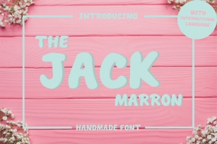 The Jack Marron-display font Font Download