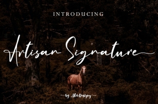 Artisan Signature // Business Signature Style Font Download