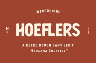 Hoeflers Rough Sans Font Font Download