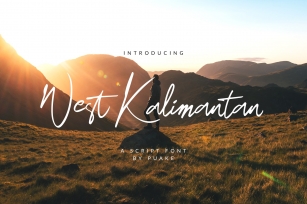 West Kalimantan Font Download