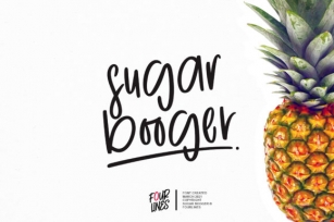 Sugar Booger Font Download