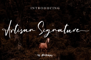 Artisan Signature Business Signature Style Font Download
