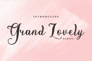 Grand Lovely Font Download