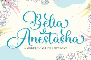 Belia Anestasha Font Download