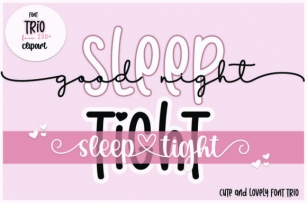 Goodnight Sleep Tight Font Download
