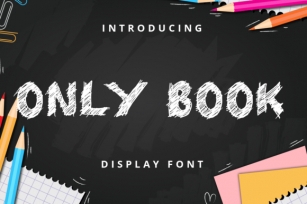 Only Book Font Download