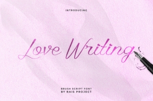 Love Writing Font Download