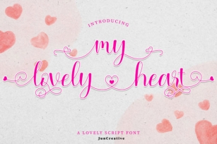 My Lovely Heart Font Download