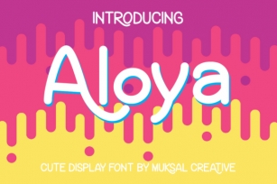 Aloya Font Download