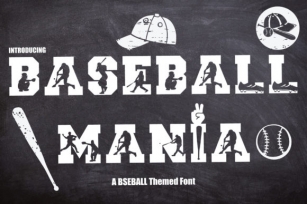 Baseball Mania Font Download