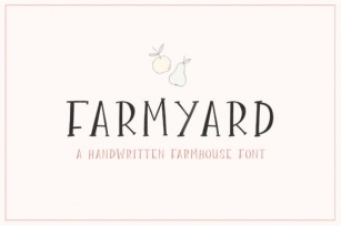 Farmyard Font Download