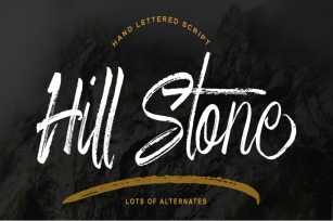 Hill Stone Font Download
