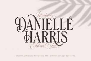 Danielle Harris Font Download