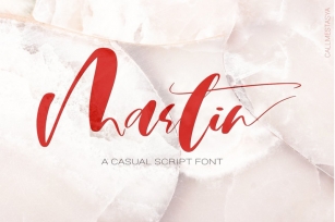 Martin Script Font Font Download