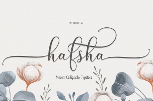 hafsha script Font Download