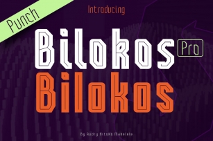 Bilokos Pro Punch Condensed Font Download