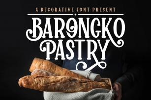 Barongko Pastry Font Download