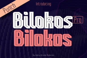 Bilokos Pro Punch Expanded Font Download