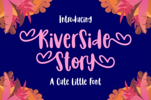 Riverside Story Font Download