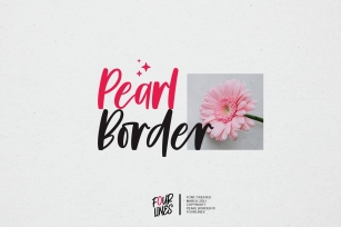 Pearl Border Font Download
