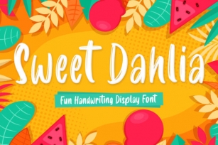 Sweet Dahlia Font Download