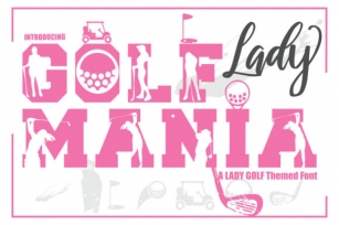 Golf Mania Lady Font Download