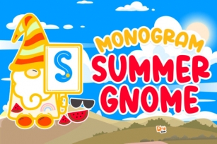 Monogram Summer Gnome Font Download