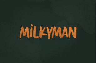 Milkyman Font Download