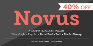 Novus Font Download