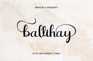 Ballihay Font Download