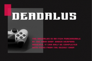 Deadalus Font Download