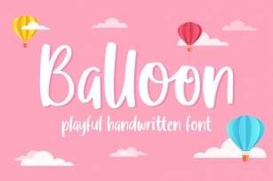 Balloon - Playful Font Font Download