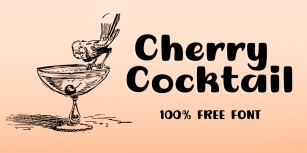 Cherry Cocktail Font Download