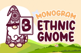Monogram Ethnic Gnome Font Download