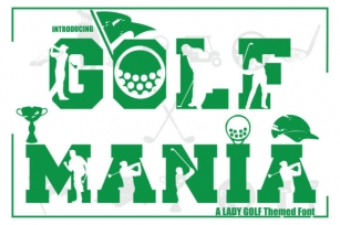 Golf Mania Font Download