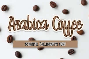 Arabica Coffee Font Download