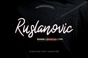 Ruslanovic Font Download